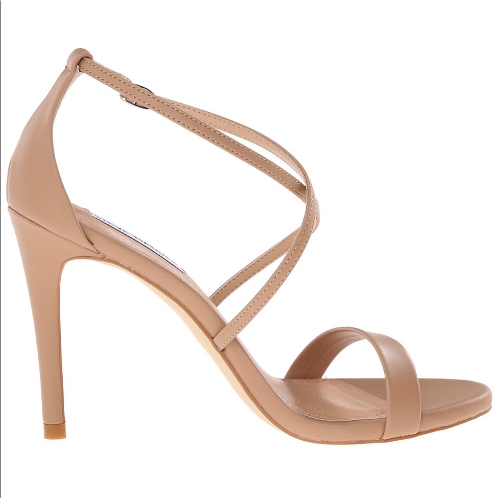 Perfect Nude Strappy Stunning Dress Sandal - Picture 3 of 3